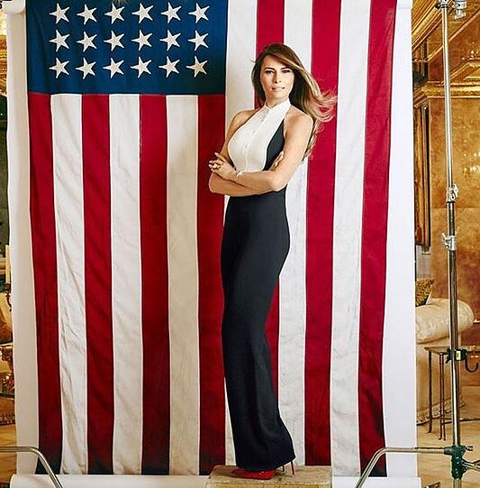 Enge Kleider und viel nackte Haut: Ex-Model Melania Trump ist keine gewöhnliche First Lady. Bilder von ihren öffentlichen Auftritten sehen Sie in unserer Bilderstrecke.