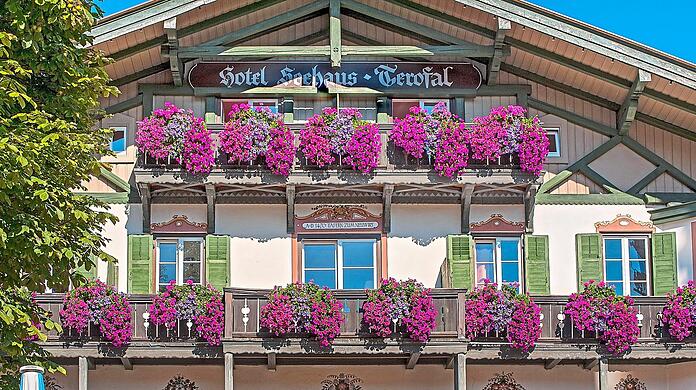 Benannt ist das Hotel nach Xaver Terofal (1862 bis 1940). Der Gastwirt gründete das Schlierseer Bauerntheater, das sogar Tourneen bis nach Amerika unternahm und bis heute fortbesteht. Der Familienname Terofal, heißt es, stammt von dem französischen Namen "La Foret" ab und wurde zur "Eindeutschung" einfach umgedreht.