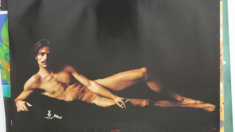Motive wie diese &ndash; durchaus frivol bis erotisch &ndash; gehörten in der Flower-Power-Zeit einfach dazu. Und sie waren natürlich auch als Poster in Wolfgang Rouckas Geschäft sehr gefragt.