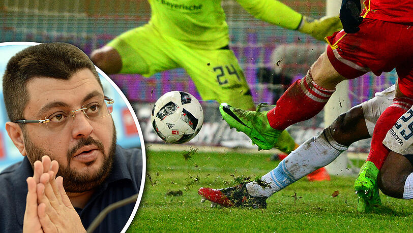 Schwieriges Geläuf: In Berlin flogen die Rasenfetzen, hoppelte der Ball. Ismaik übt Kritik. Schwieriges Geläuf: In Berlin flogen die Rasenfetzen, hoppelte der Ball. Ismaik übt Kritik.