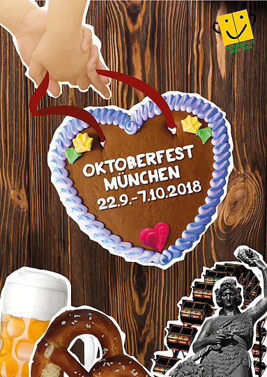 Oktoberfest-Plakat-Entwurf.