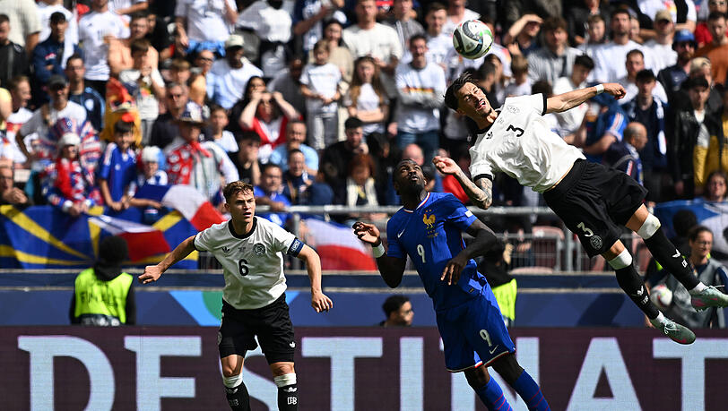 Joshua Kimmich und die DFB-Elf musste sich Frankreich in der Nations League geschlagen geben.