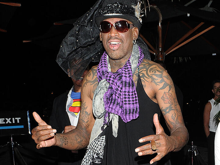 Dennis Rodman im Oktober 2014 bei einer Veranstaltung in Florida