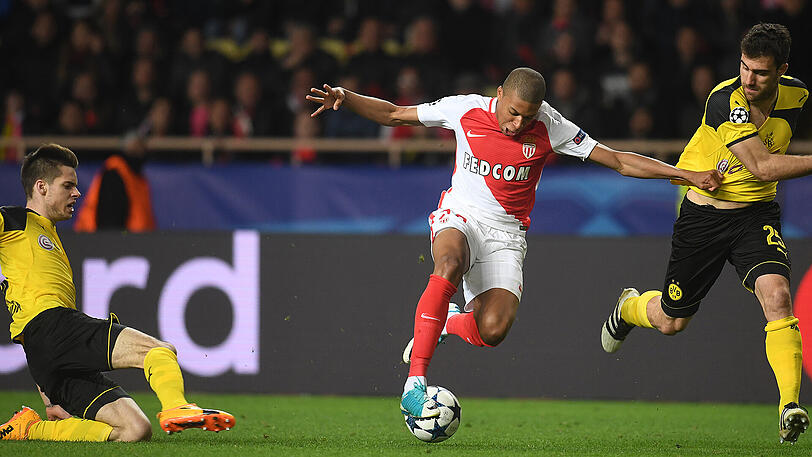 Borussia Dortmund hatte der Offensiv-Power des AS Monaco wenig entgegenzusetzen.