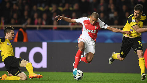 Borussia Dortmund hatte der Offensiv-Power des AS Monaco wenig entgegenzusetzen.