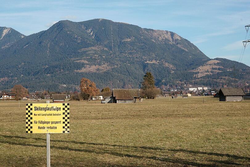 In Garmisch ist noch weit und breit kein Schnee in Sicht.