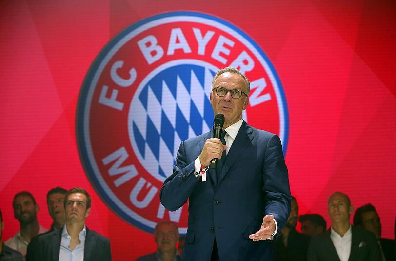 Karl-Heinz Rummenigge würde es begrüßen, wenn seine Weltmeister bei den anstehenden Länderspielen ein Pause einlegen könnten.