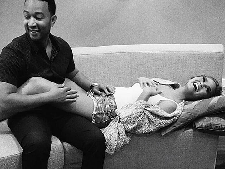 "Wir sind schwanger": John Legend und Chrissy Teigen werden Eltern