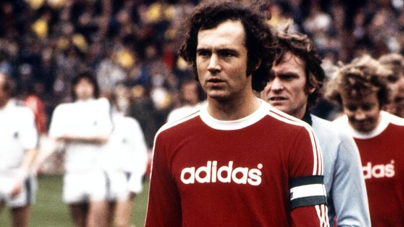 FRANZ BECKENBAUER: Libero - Umgerechneter Marktwert: 190 Millionen Euro - Beim FC Bayern aktiv: 1965 bis 1977 - Bewertete Saison: 1973/74