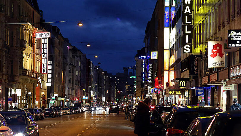 Viel Asphalt, kein Grün: Blick in die Schwanthalerstraße. (Archivbild)