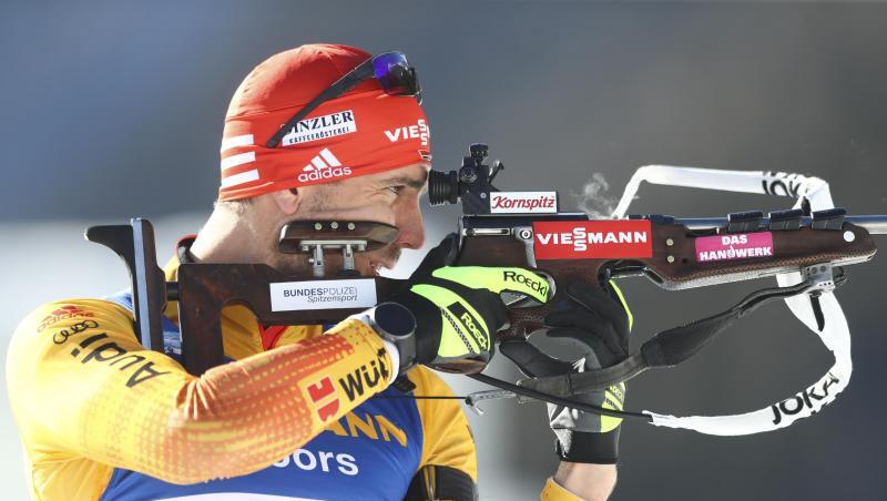 Bester Deutscher beim WM-Sprint in Antholz: Arnd Peiffer.