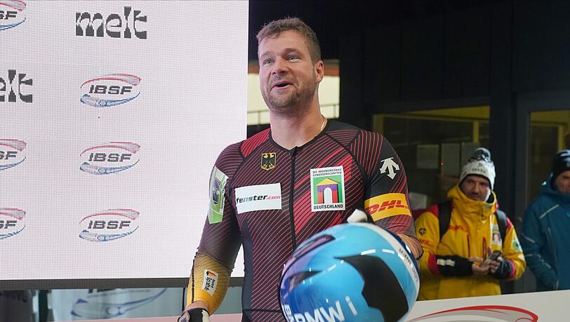 Bob-Pilot Johannes Lochner geht in seine letzte Saison.