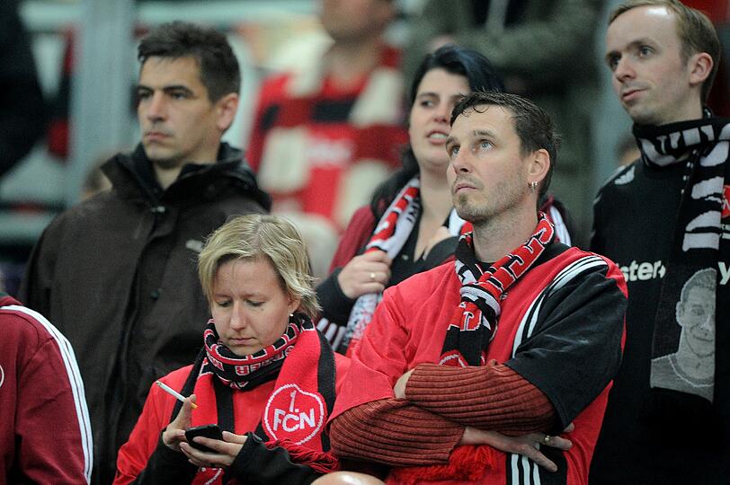 Trauer in Nürnberg: Der Club steigt wieder einmal ab. Die Bilder