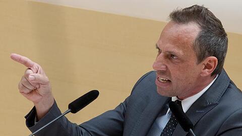 Thorsten Glauber (Freie Wähler). Foto: Peter Kneffel/Archiv