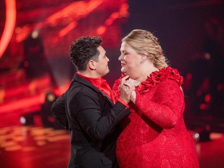 Große Emotionen: Ilka Bessin und Erich Klann.