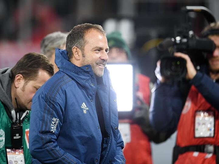 Hansi Flick geht mit seiner Situation als Trainer des FC Bayern München weiter entspannt um.