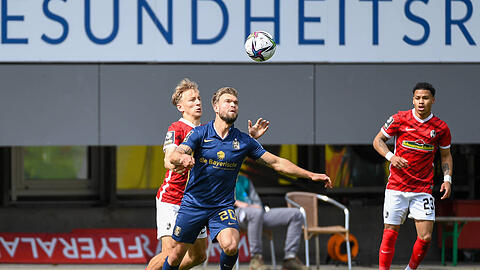 Yannick Deichmann wurde gegen den SC Freiburg II in der Schlussphase verletzt ausgewechselt.