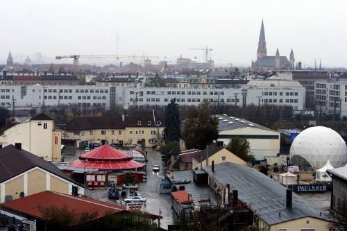 Das Optimol-Gelände in Haidhausen: Hier ereignete sich der versuchte Raub.