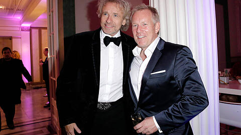 Thomas Gottschalk und Johannes B. Kerner sind alte Showhasen, die sich schon lange kennen.