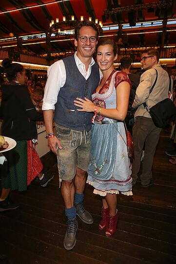 Axel Ludwig mit Claudia Schwarz