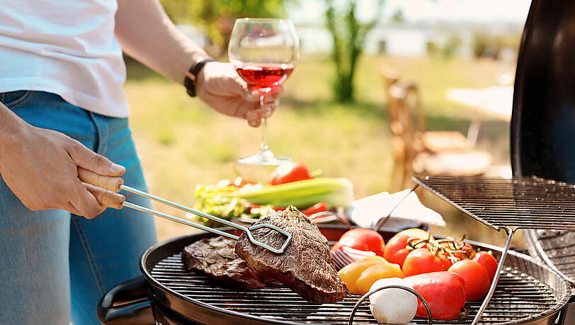 Grillgut beinhaltet in der Regel eine Menge Kalorien.