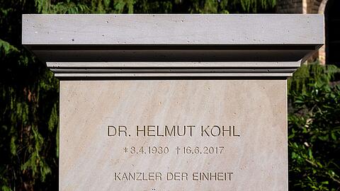 Helmut Kohl war am 16. Juni 2017 in Ludwigshafen gestorben und am 1. Juli 2017 in Speyer beigesetzt worden.