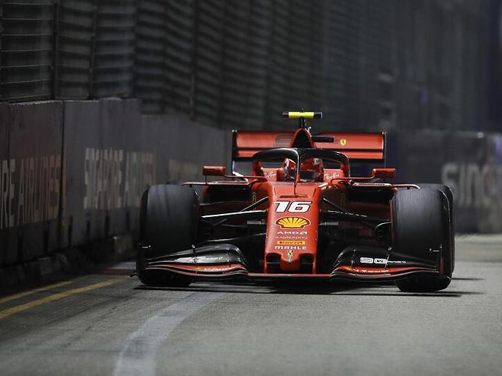 Charles Leclerc verpasste wegen einer Fehlrechnung seines Teams den Hattrick.