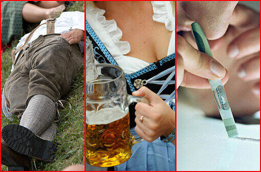 Beklaute Betrunkene, Koks-Schnupfer und eine ausgetickte Frau: Der aktuelle Wiesn-Bericht