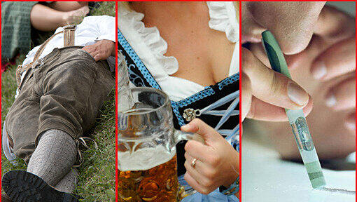 Beklaute Betrunkene, Koks-Schnupfer und eine ausgetickte Frau: Der aktuelle Wiesn-Bericht Beklaute Betrunkene, Koks-Schnupfer und eine ausgetickte Frau: Der aktuelle Wiesn-Bericht