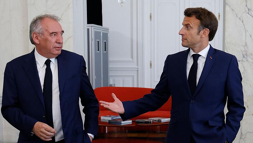 Erst im Dezember hatte Präsident Macron François Bayrou zum Premierminister ernannt - nun steht seine Regierung vor dem Aus. (Archivbild)
