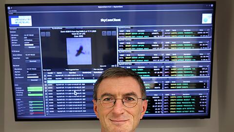 Hakan Kayal hat selbst noch nichts am Himmel entdeckt, was er nicht zuordnen konnte.