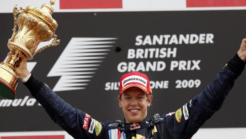 Der König von Silverstone: Deutschlands Formel-1-Superstar Sebastian Vettel. Der König von Silverstone: Deutschlands Formel-1-Superstar Sebastian Vettel.
