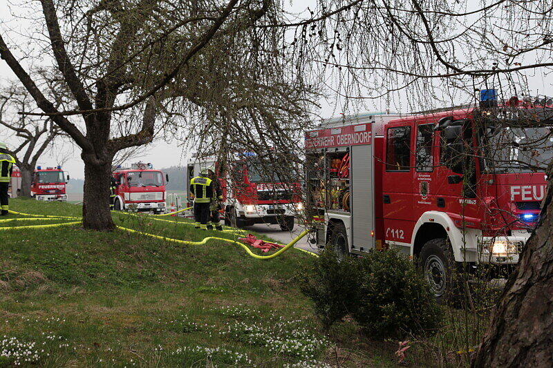 Ebersberg: Großbrand: Bauernhof geht in Flammen auf - Bayern - Abendzeitung München