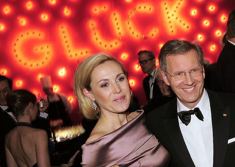 Bettina und Christian Wulff sind wieder glücklich