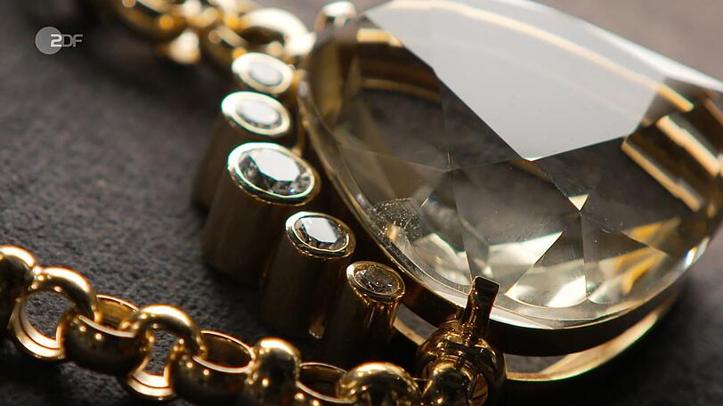 Ganze 131 Karat brachte der Stein auf die Waage. Ganze 131 Karat brachte der Stein auf die Waage.