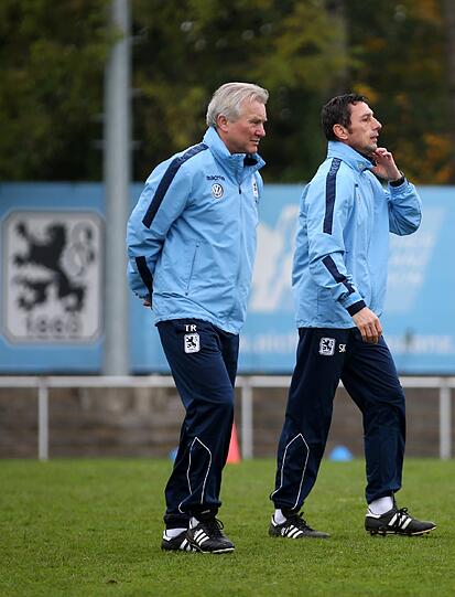 Das erste Training mit dem neuen Co-Trainer Sven Kmetsch.