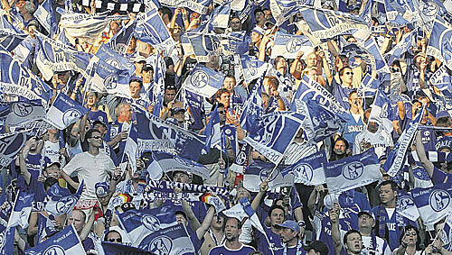 Königsblau trifft rosarot: Auf Schalke glauben die Bayern ein leichteres Spiel zu haben als daheim in Fröttmaning Königsblau trifft rosarot: Auf Schalke glauben die Bayern ein leichteres Spiel zu haben als daheim in Fröttmaning