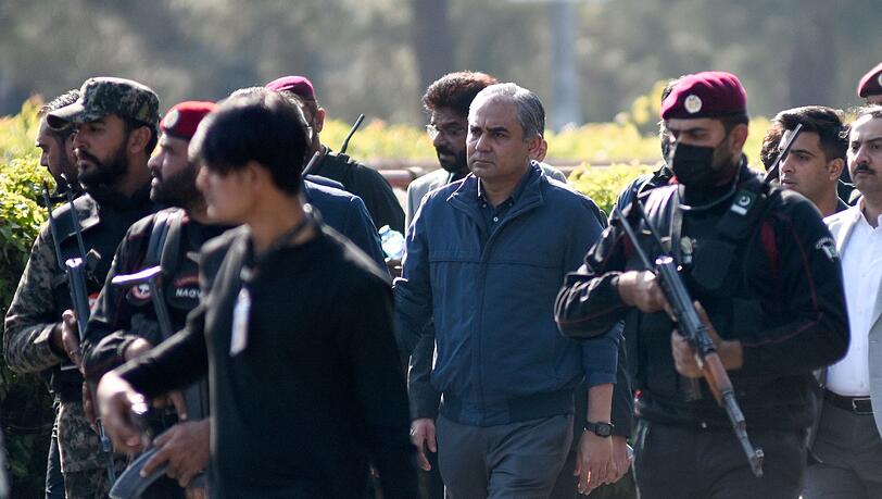 Pakistans Innenminister Mohsin Naqvi ist zu Gespr&auml;chen in Teheran eingetroffen. (Archivbild)