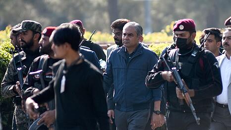 Pakistans Innenminister Mohsin Naqvi ist zu Gespr&auml;chen in Teheran eingetroffen. (Archivbild)