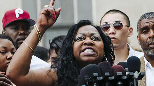 Valerie Castile, die Mutter des erschossenen Philando Castile, nach der Urteilsverkündung.