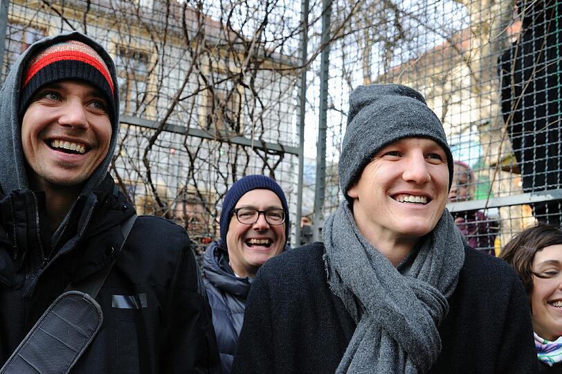 Auch der Bolzplatz soll nach dieser Variante erhalten bleiben.