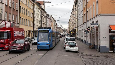So sieht es aktuell noch in der Fraunhoferstraße aus.