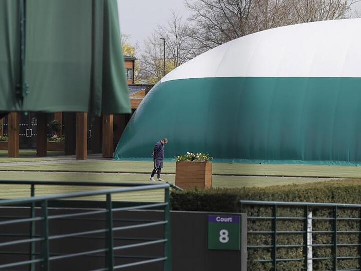 Auch der Tennis-Klassiker in Wimbledon wurde abgesagt.