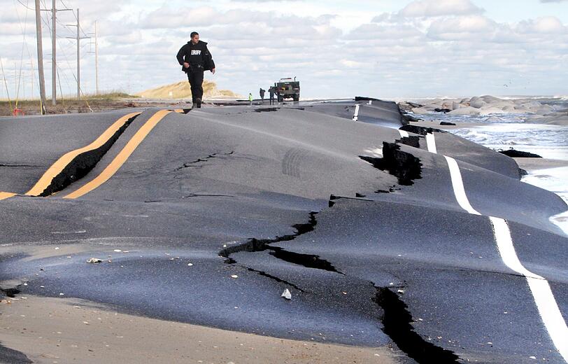 Die irrsten, verrücktesten und spektakulärsten Bilder des Hurrikans "Sandy"
