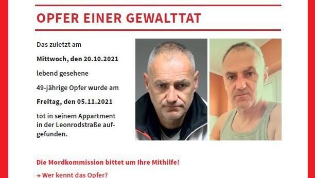 Der Zeugenaufruf der Polizei im Fall Kristian Kramberger. Der Zeugenaufruf der Polizei im Fall Kristian Kramberger.