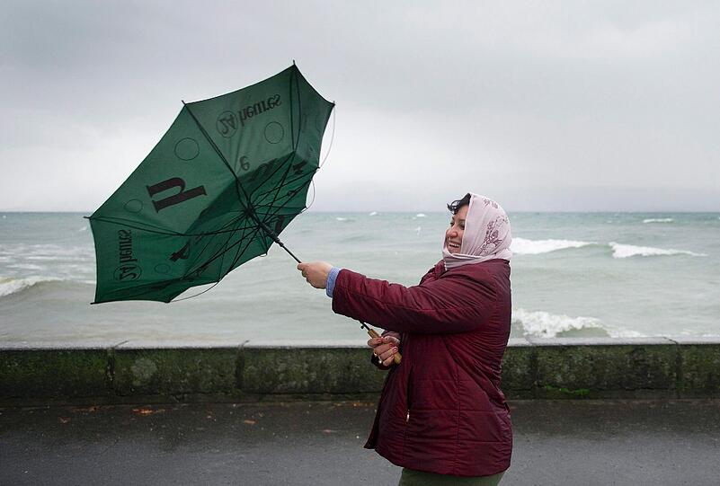 Orkan "Joachim" und seine Auswirkungen in Deutschland: Die Bilder