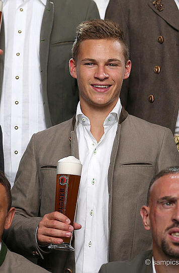 Strahlemann Joshua Kimmich erzielte am Dienstagabend gleich zwei Tore gegen den FK Rostow.