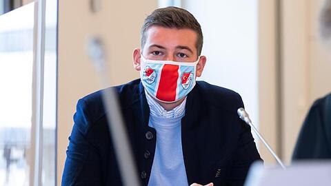 Max Kothny, der Geschäftsführer von Türkgücü München, im Landgericht München.
