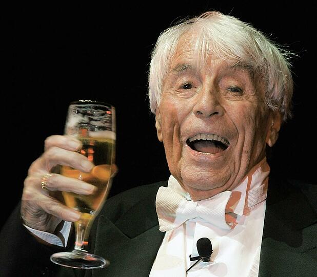 Entertainer Johannes Heesters 2006 in Berlin.