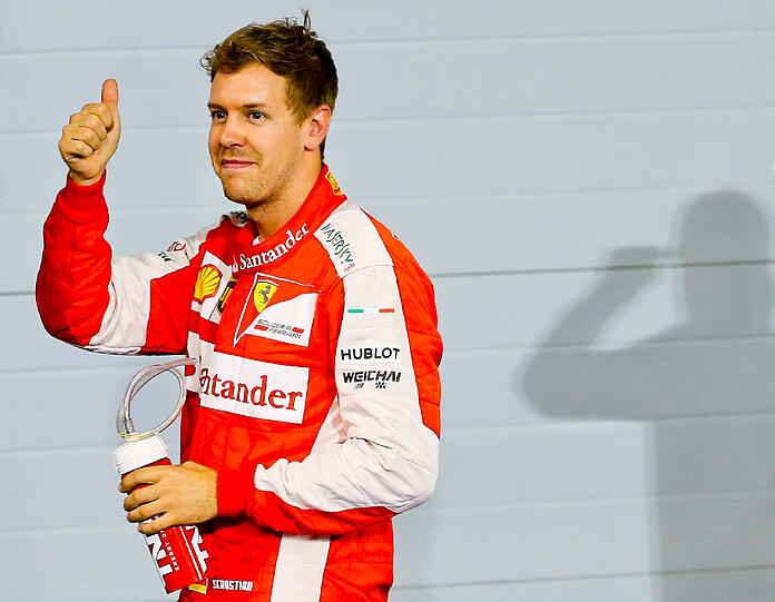 Sprüht vor Optimismus: Sebastian Vettel.